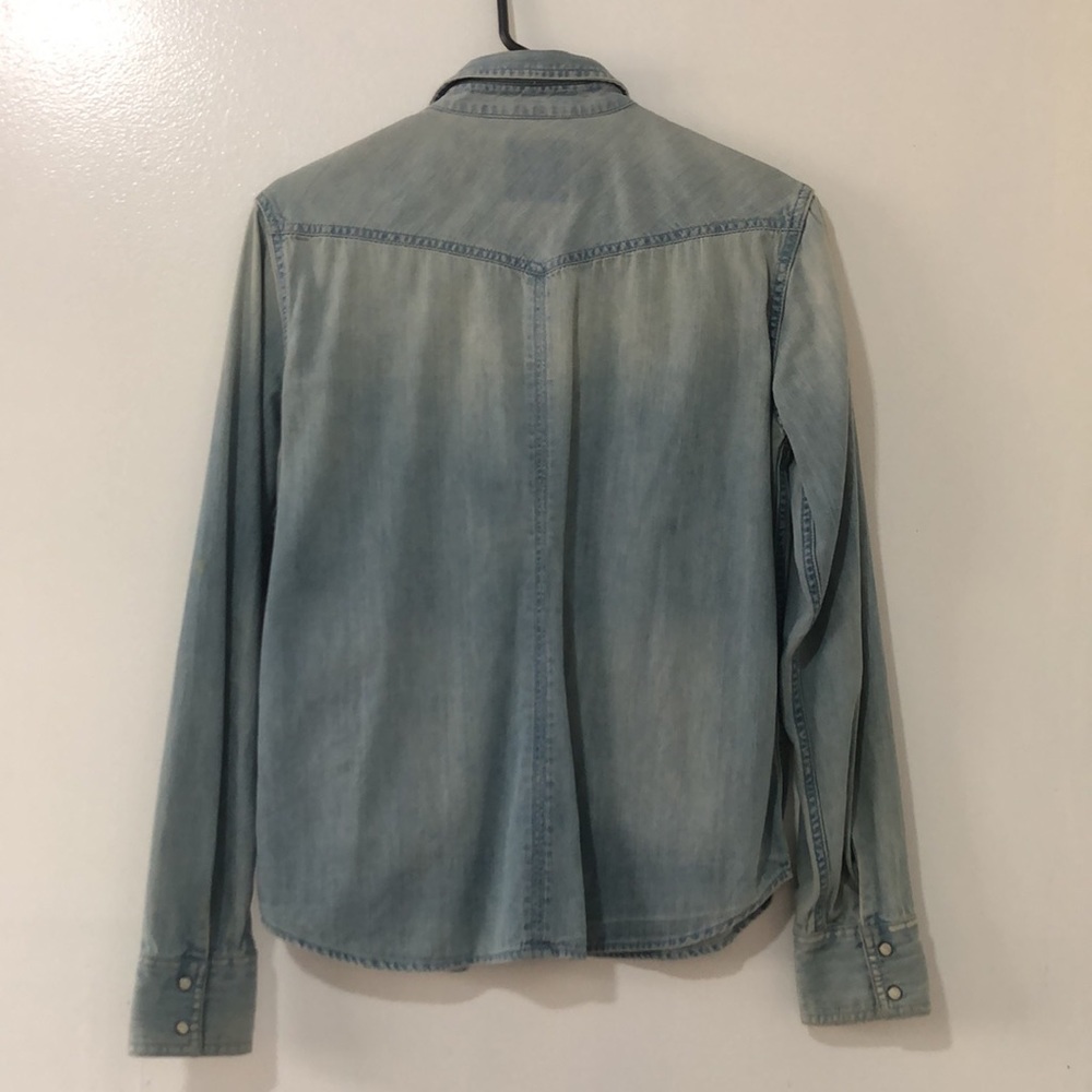 Denim shacket - Picture 2 of 7
